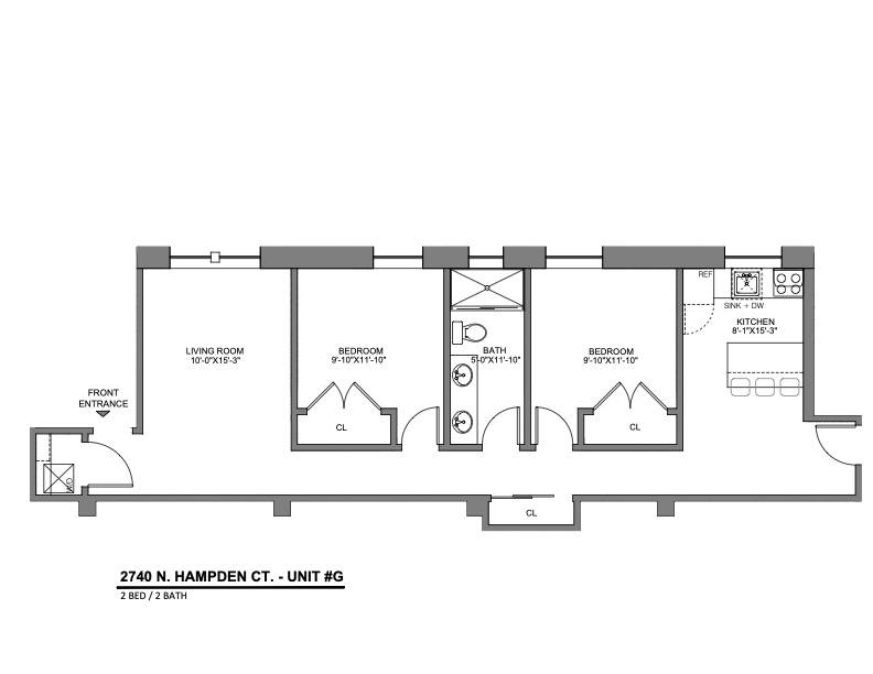 The Audley 2740-2752 N Hampden Ct, Chicago, IL 60614